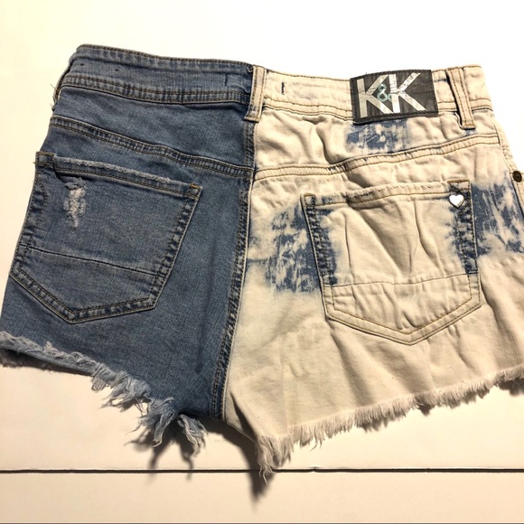 Kendall & Kylie High Rise Denim Shorts - Picture 2 of 8